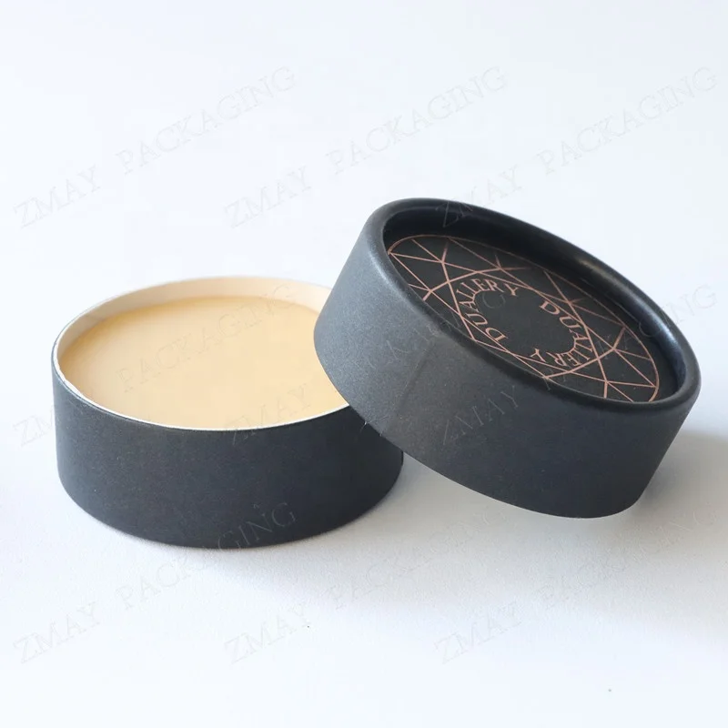vegan and biodegradable mini size 30g lip balm packaging round cardboard jar lipbalm tube manufacturer