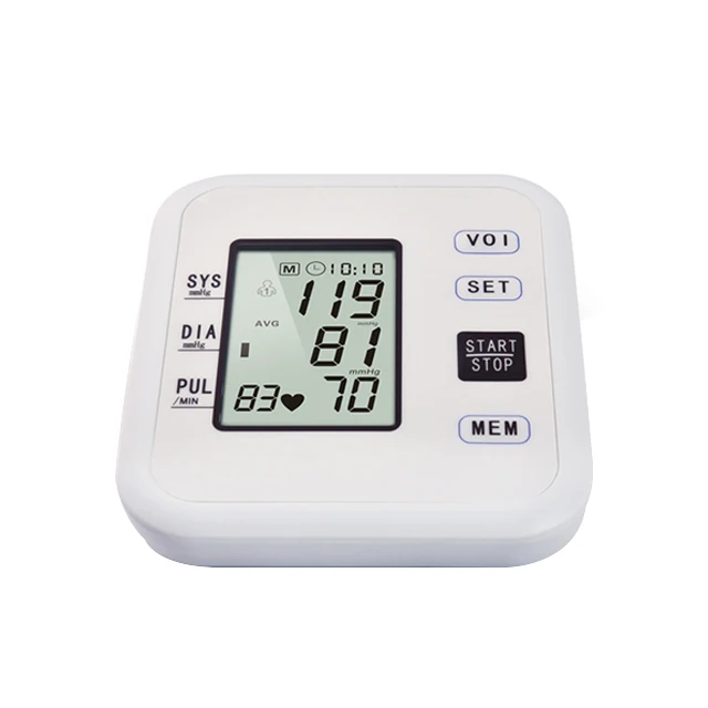 
Hot sales infant bp machine automatic talking clock alarm with fuzzy logic digital manual blood pressure monitor 