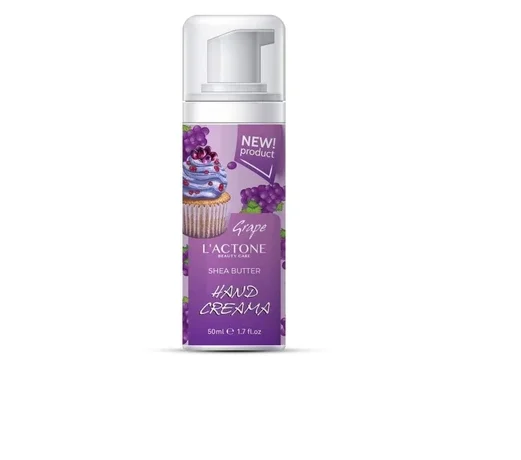 Shea Butter HAND CREAM - GRAPE 50ML. Private Label Available Made in Turkey