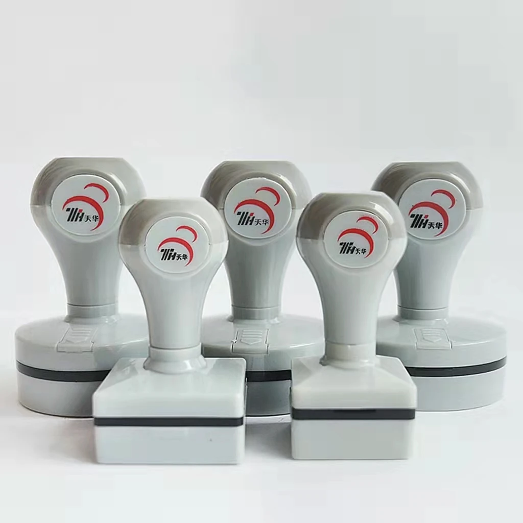 grey stamp with 4mm  TH flash stamp /photosensitive stamp