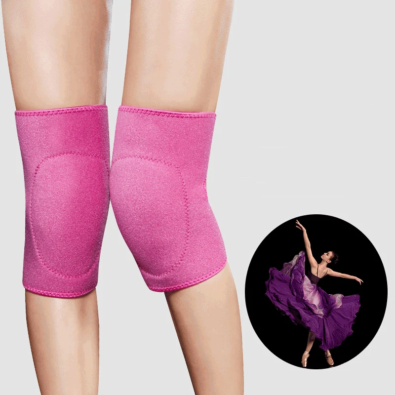 Adult Fitness Adjustable Knee Support Breathable Mesh Sport Pole Dance EVA Sponge Knee Guard