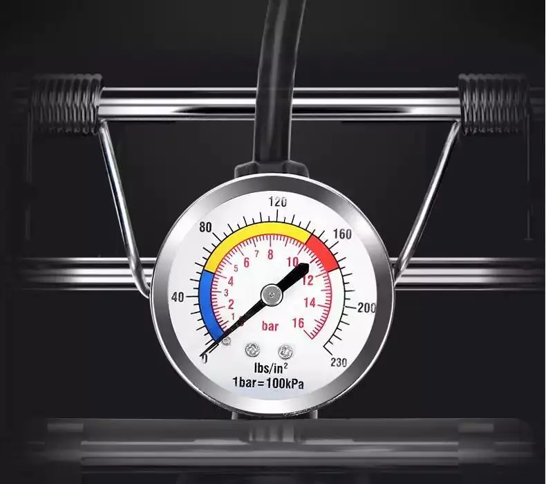 High Pressure Double tube Vehicle mounted Double cylinder Electric Air Pump Dalishen Foot Stepping on Air Pump