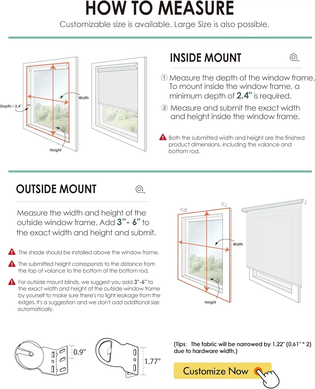 Motorized Blind Shade for Window with Remote Control Smart Compatible Alexa Motorize Roller Blackout Battery Solar Power Custom