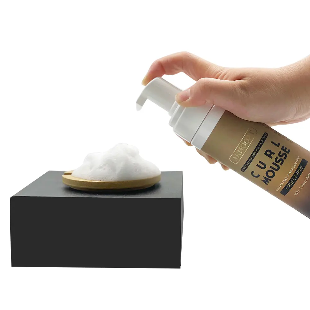 Hair Mousse Private Label  Mousse  Curly Hair Styling Organic  Hair Foam Mousse