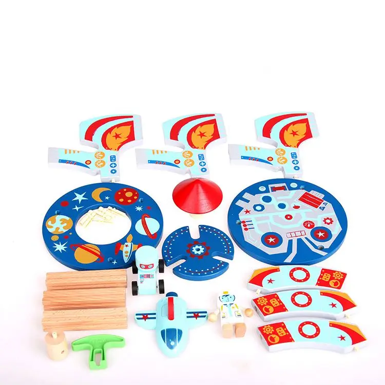 UDEAS Custom diy rocket ship toy product building block puzzle