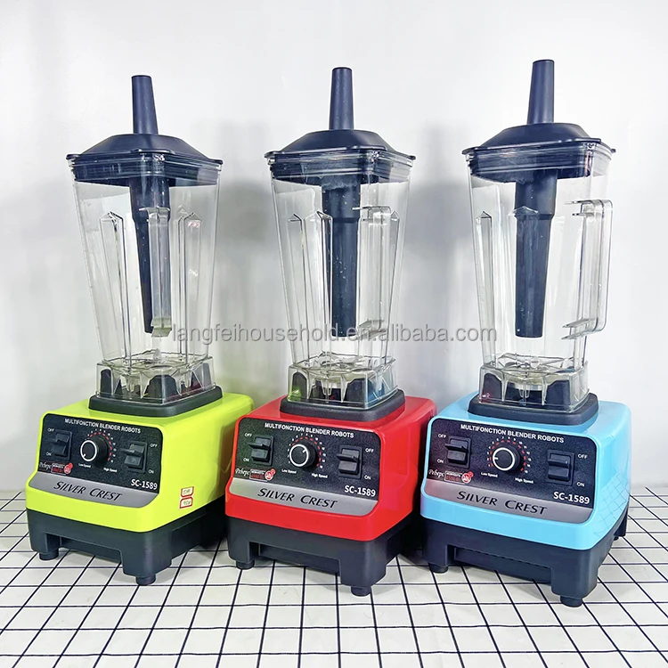 2 in 1 Best selling 4500w SC-1589  silver crest smoothie blender