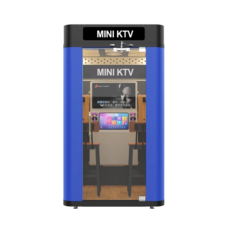 With a room Singing machine portable Karaoke booth Coin-operated juke box mini ktv