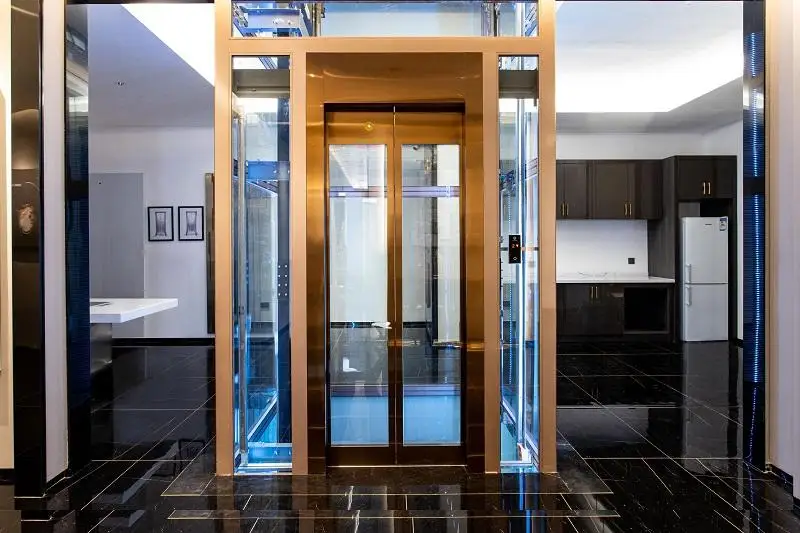 CE Approved 4 Floors 5 Floors Home Elevator Hydraulic Residential Villa Lift for Homes