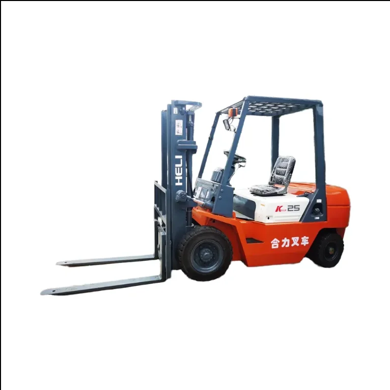 Popular Diesel Forklift CPC25-Q25K2 In  Forklift 2.5 Ton Wheel Small Forklift