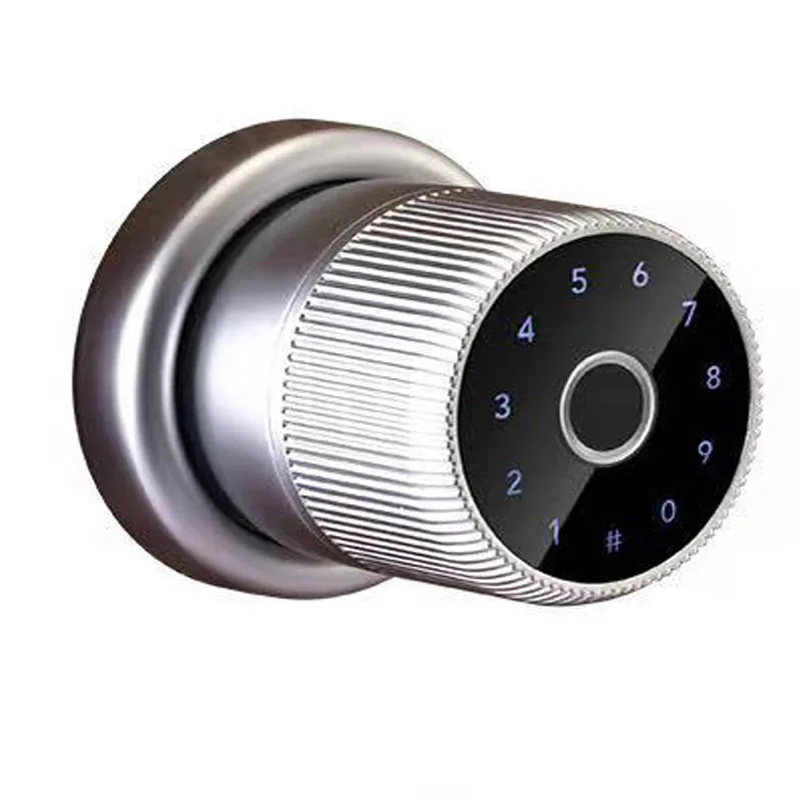 TTLOCK WiFi Zinc Knob Fingerprint smart door lock Cylinder Biometric Electronic Smart Door Lock Digital Keypad Lock