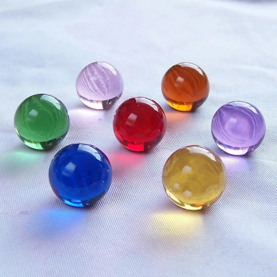 
Red yellow blue green purple pink wholesale glass ball 
