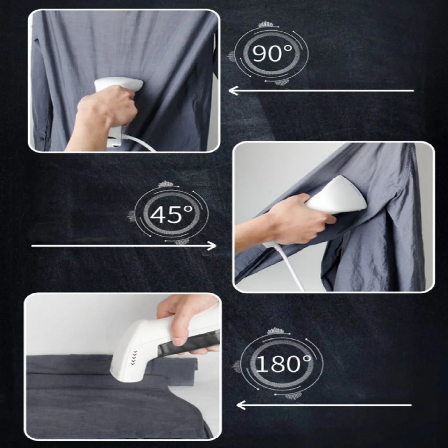 80ml water tank easy carring strong vapor steam iron