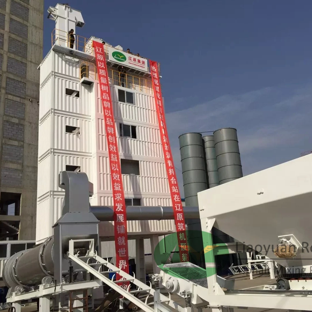 Новый дизайн, высокоэффективный асфальтовый смешанный асфальтовый смеситель 160tph, опытный производитель