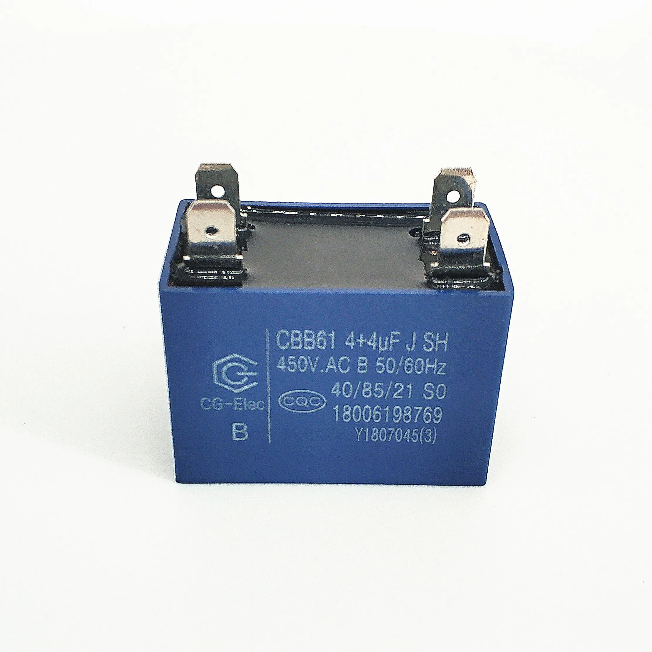 250V 450V CBB61 film capacitors 4uF ceiling fan capacitors AC motor capacitors