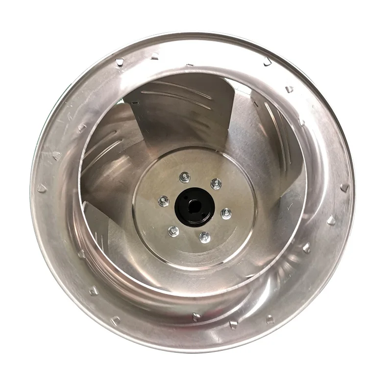 diameter 400 mm backward centrifugal fan impeller aluminum fan wheel  exhaust fan blower cabinet impeller