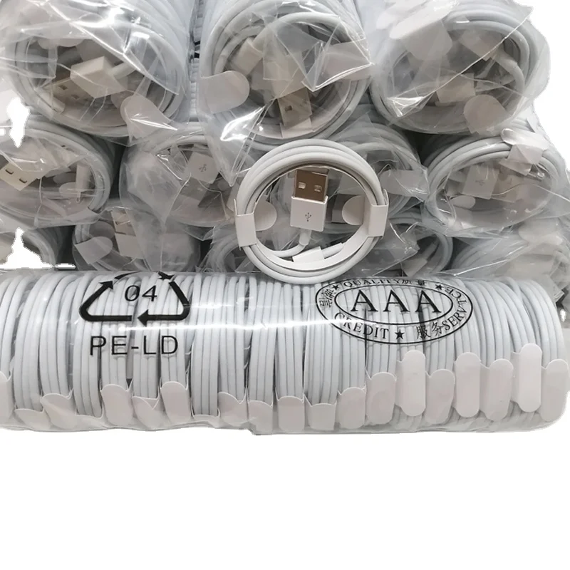 Factory Original 2.1A Fast Charging Cable Data Sync For IPhone Charger Cable 6/6s/8/8s/XR/RS/11/12/13 Pro Max