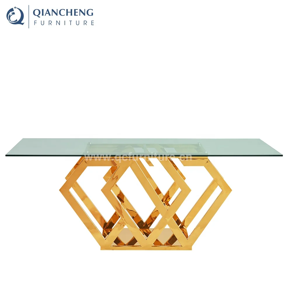 Оптовая продажа OEM свадебный стол заводской поставщик прямоугольный элегантный розовый золотой для торжеств и