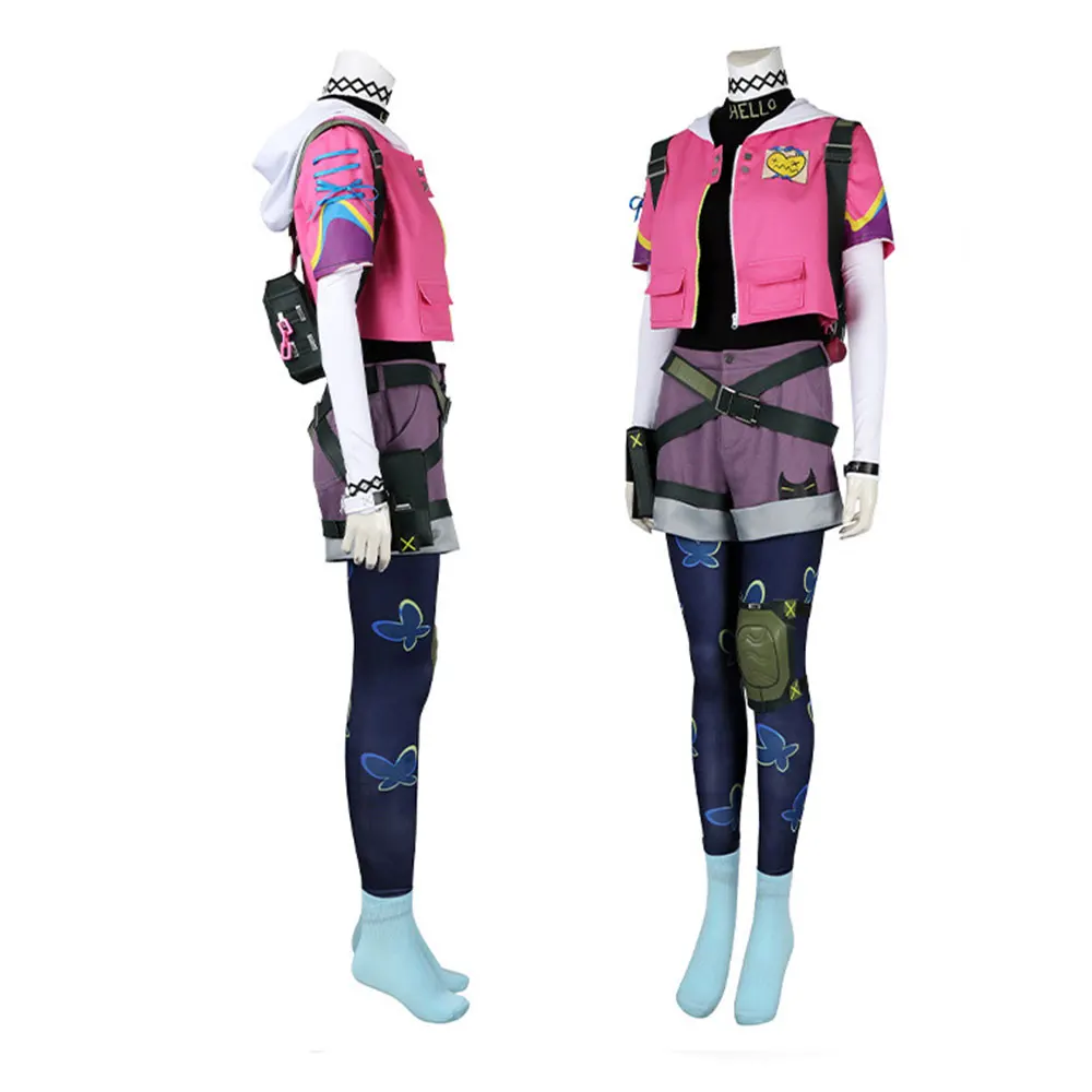 High Quality Details Valorant Clove Cosplay Suit Comic Exhibition Game Cosplay Costume High Degree Of Reduction Cosplay Suit