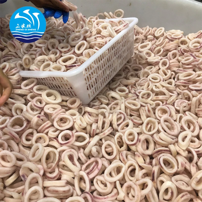 Squid Ring 3-5cm Good Quality Skinless Calamarisquid Frying Squid Ring