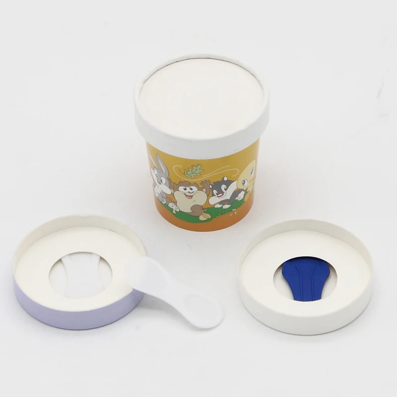 Paper Lid Making Machine with Spoon for Ice Cream Cup/Paper Cover Machine Manufacturer