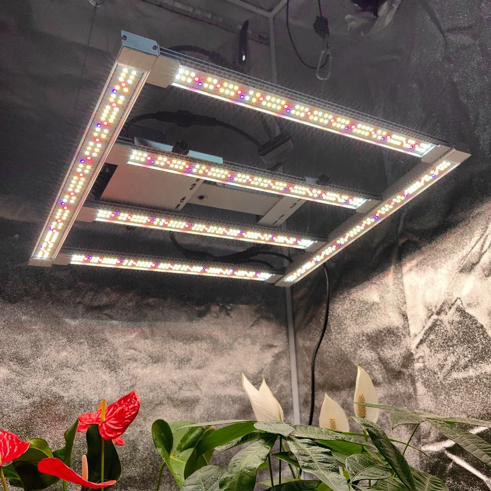 4-sided emitting light led grow lamp 240W samsung lm301h evo lm281b diodes uv ir plant light for indoor crop growth