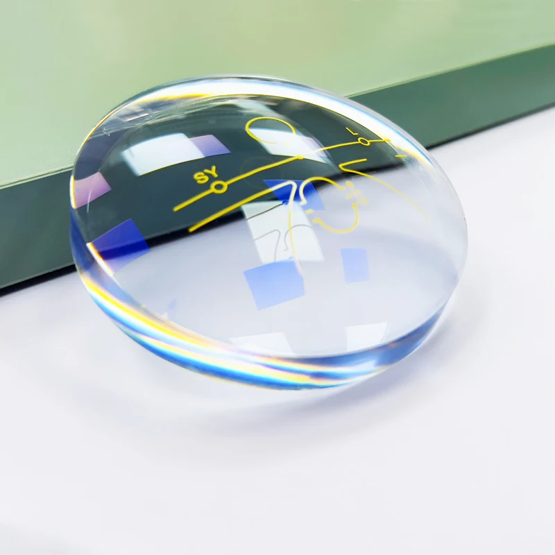 Factory Supply Lens 1.56 Semi-Finished Progressive Multifocal hmc Lenses