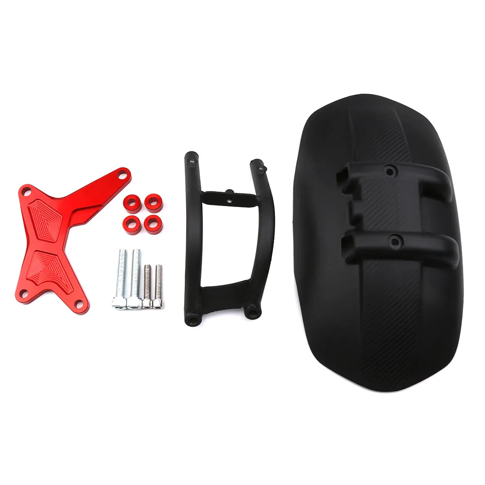 Брызговики задние для мотоцикла Yamaha Nmax 155 CNC, алюминиевый сплав, запасные части