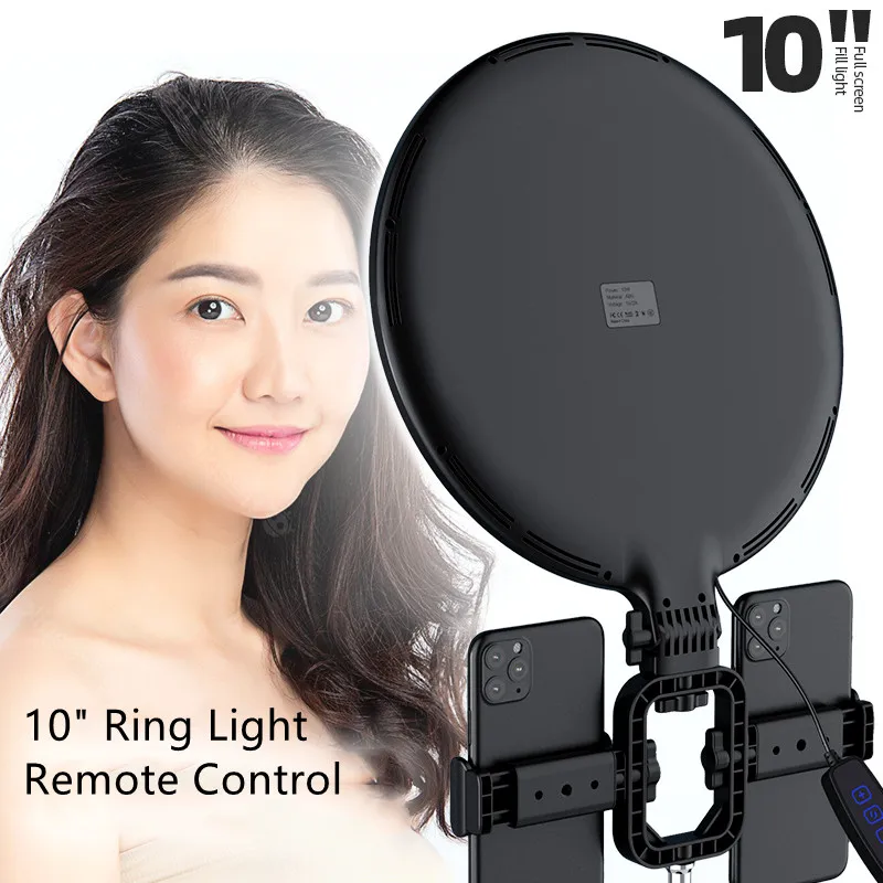 Factory Supply Video Studio LED Selfie Ring Light with Tripod Stand Phone Circle Ring Fill Light