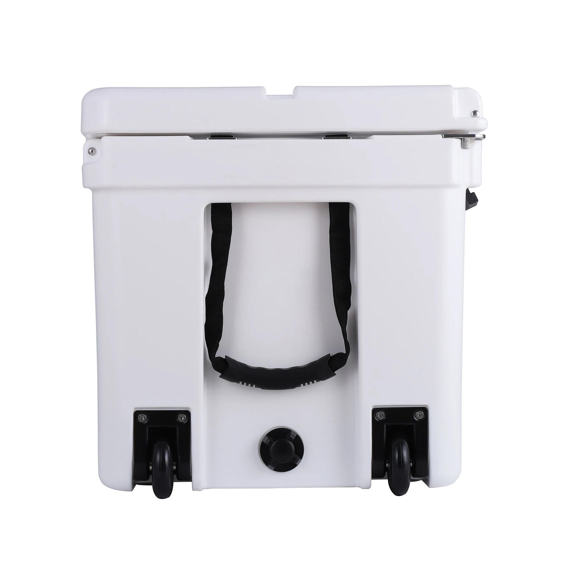 75L High quality cheap price wheeled hard coolers plastic rotomolded outdoor ice chest cooler box