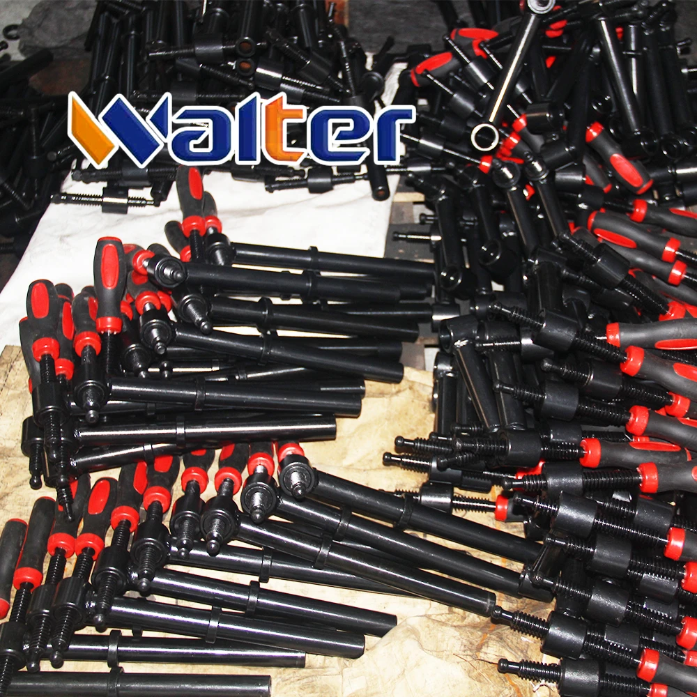 ISO9001 Certified High Quality D16 50X50MM 90 Vertical Quick Clamps with Yellow or Red Handle