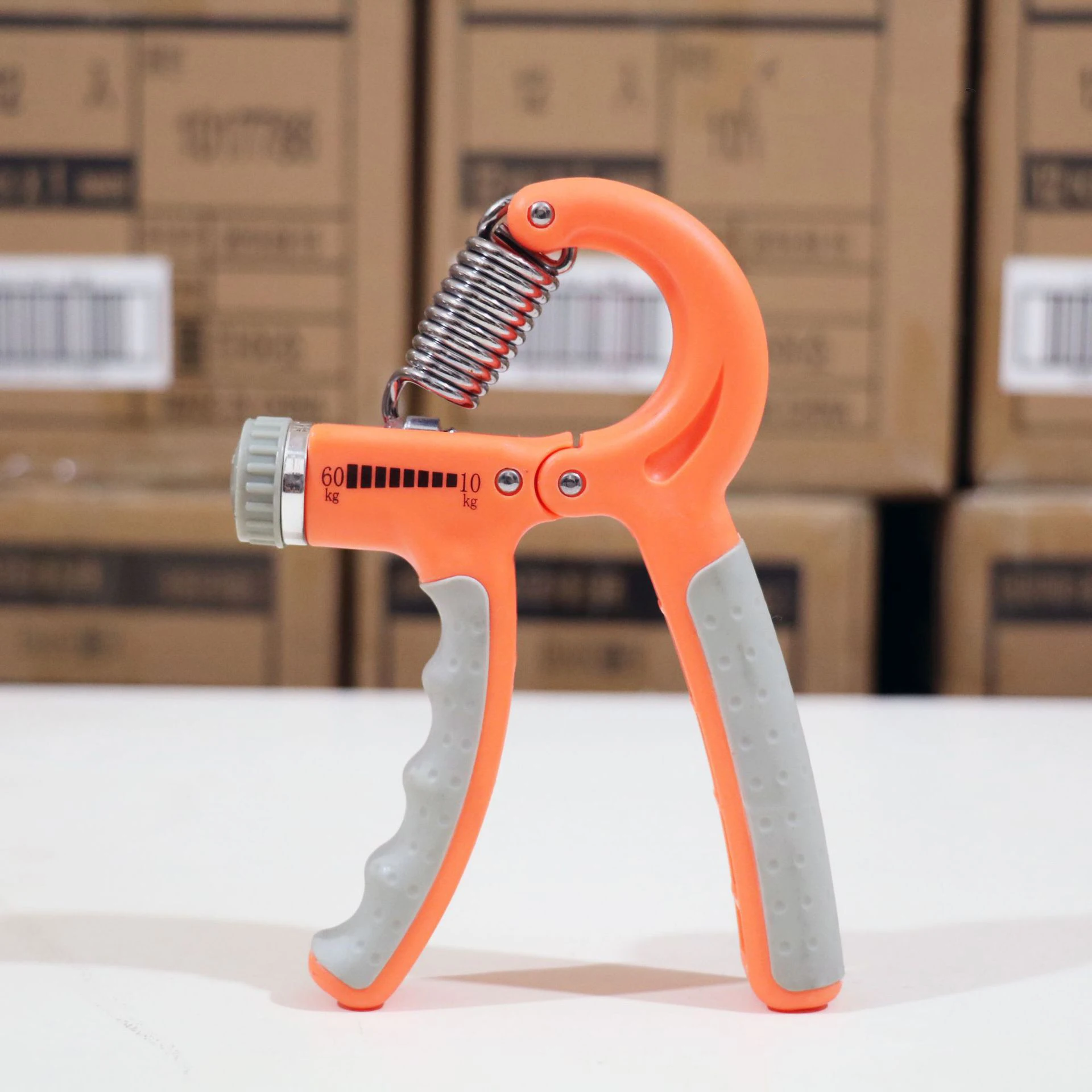MKAS Gym Exercise Fitness adjustable resistance exerciser spring gripper hand grip