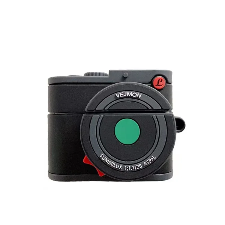 Custom PC silicone case for iphone with holder for airpods Earphone Case for Airpods 1 2