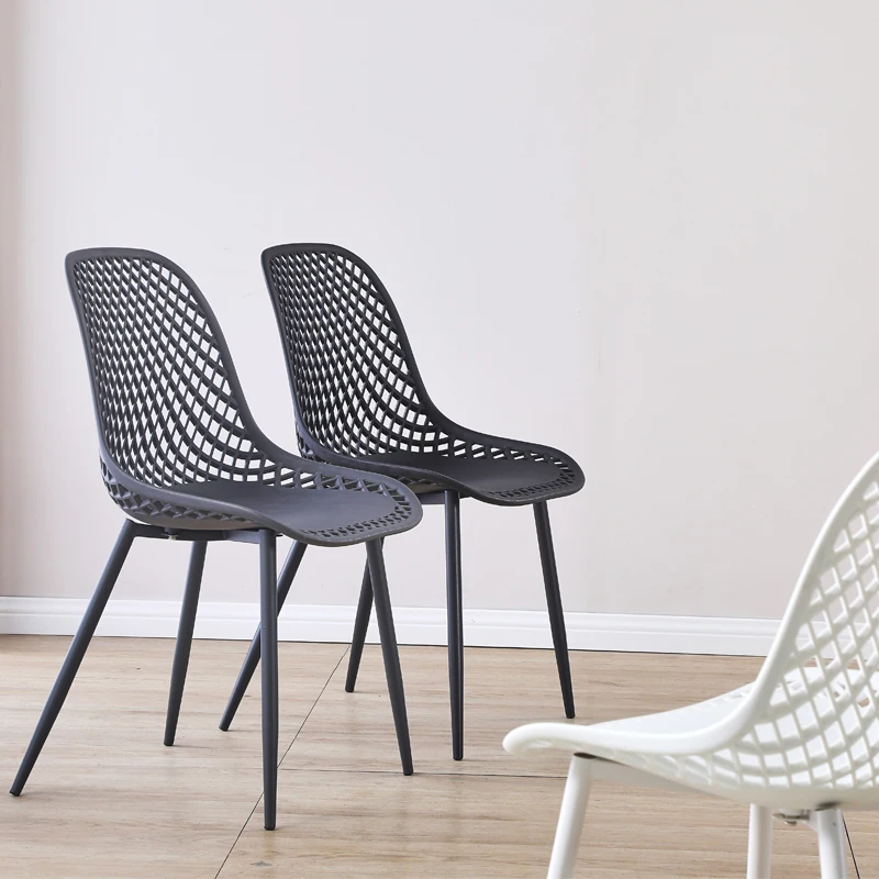 Wholesale Home Nordic Style Dining Room Furniture Leisure Design Dinning Restaurant Plastic Dining Chair for Kitchen