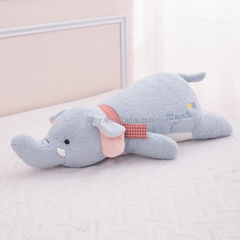 customized plush toys panda rabbit dog elephant stuffed animal plush pillow manufacturer