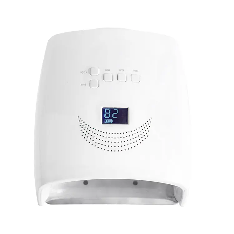 Wuye 87% Us Salons Order Led Gel Nail Lamp 72w Wireless Uv Led Nail Lamp With Lifting Handle Touch Sensor Lcd Screen For Gels Na