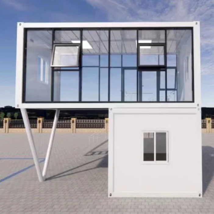 Расширенный складной сборный контейнер для дома/40-футовый жилой контейнер/расширяемая кабина модульный контейнерный дом гаража