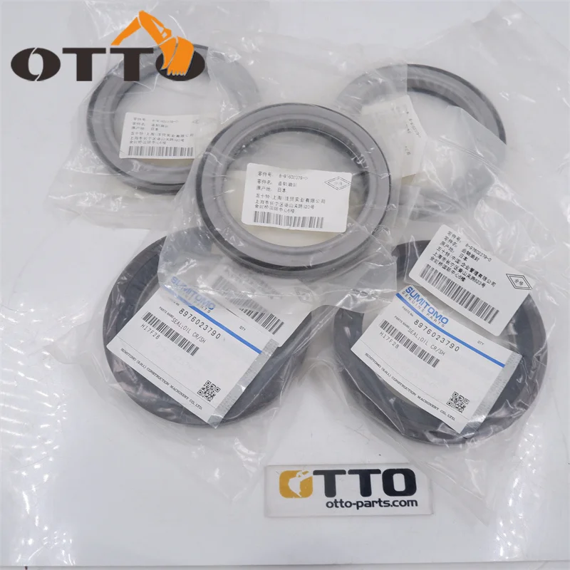 Excavator accessories ZX330 8-97602379-0 Front crankshaft oil seal For Engine 6HK1