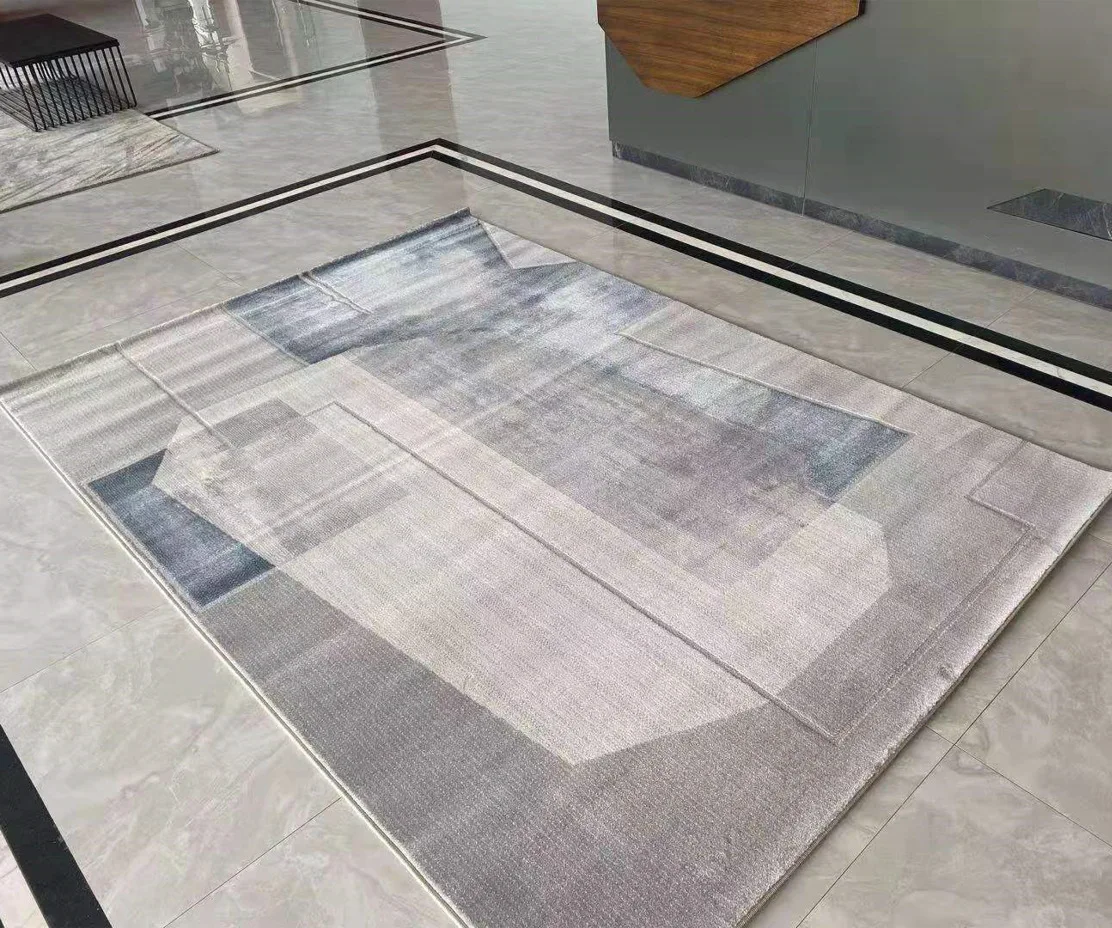 High Quality Rug Custom Large Area Hand Tufted Rug Bamboo Silk Viscose Carpet Living Room Modern Custom Color Carpet for Bedroom