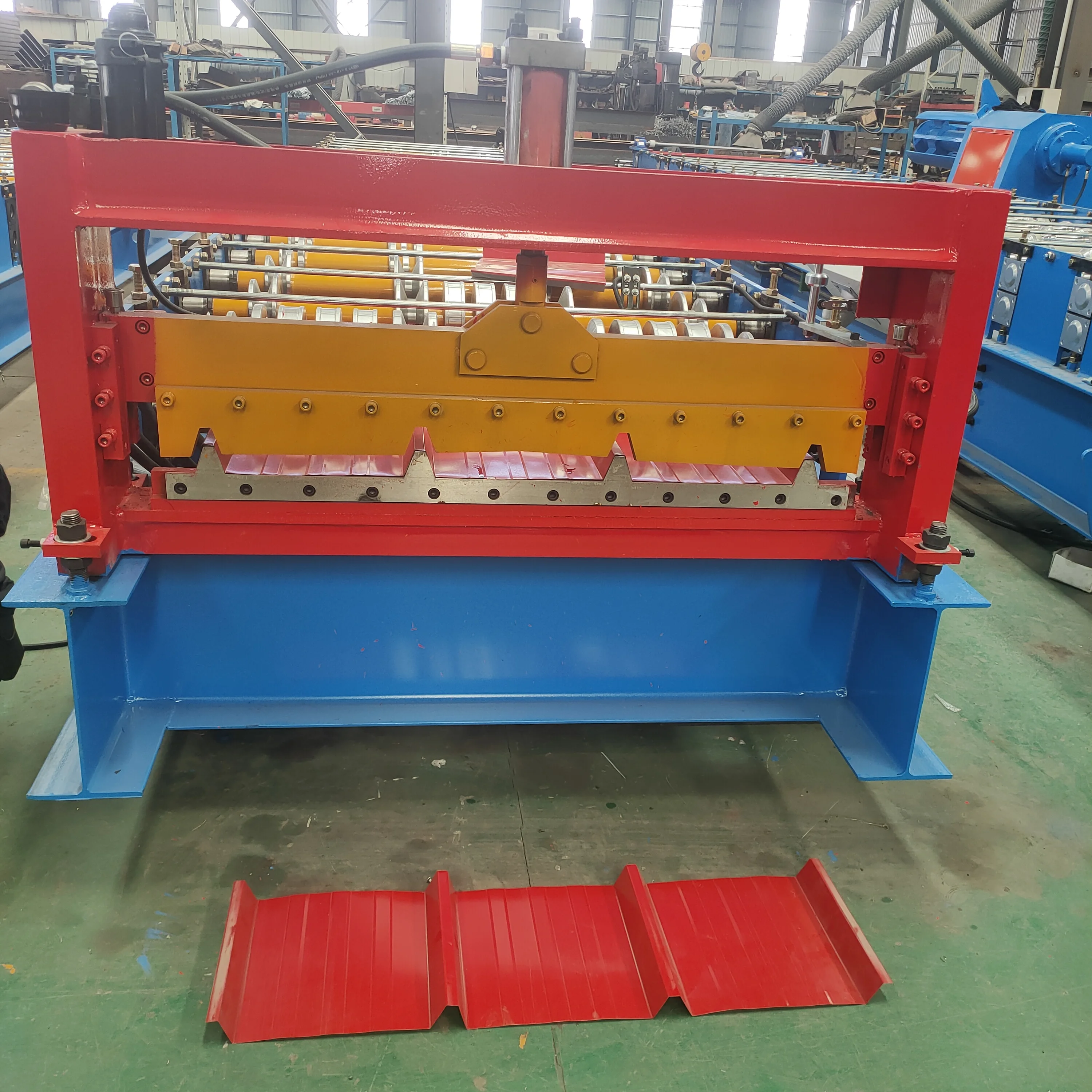 aluminium corrugated roofing   machine