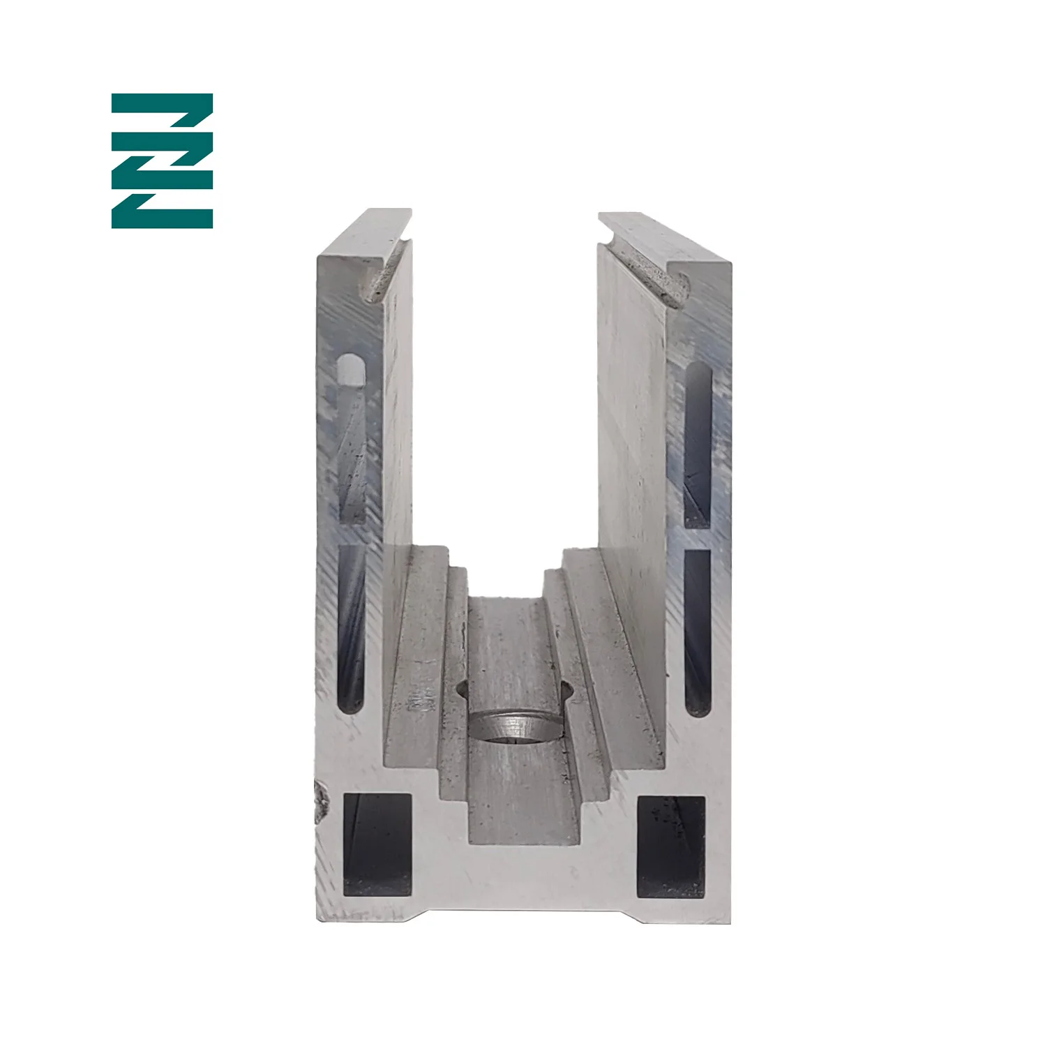 Z-RAILING Hot Sale Frameless Aluminum U Base Shoe/U Channel for Outdoor Glass Railing for Staircase Use