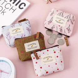 Girl cute high-value tulip cosmetic bag large capacity ins wind corduroy storage bag wash bag wholesale
