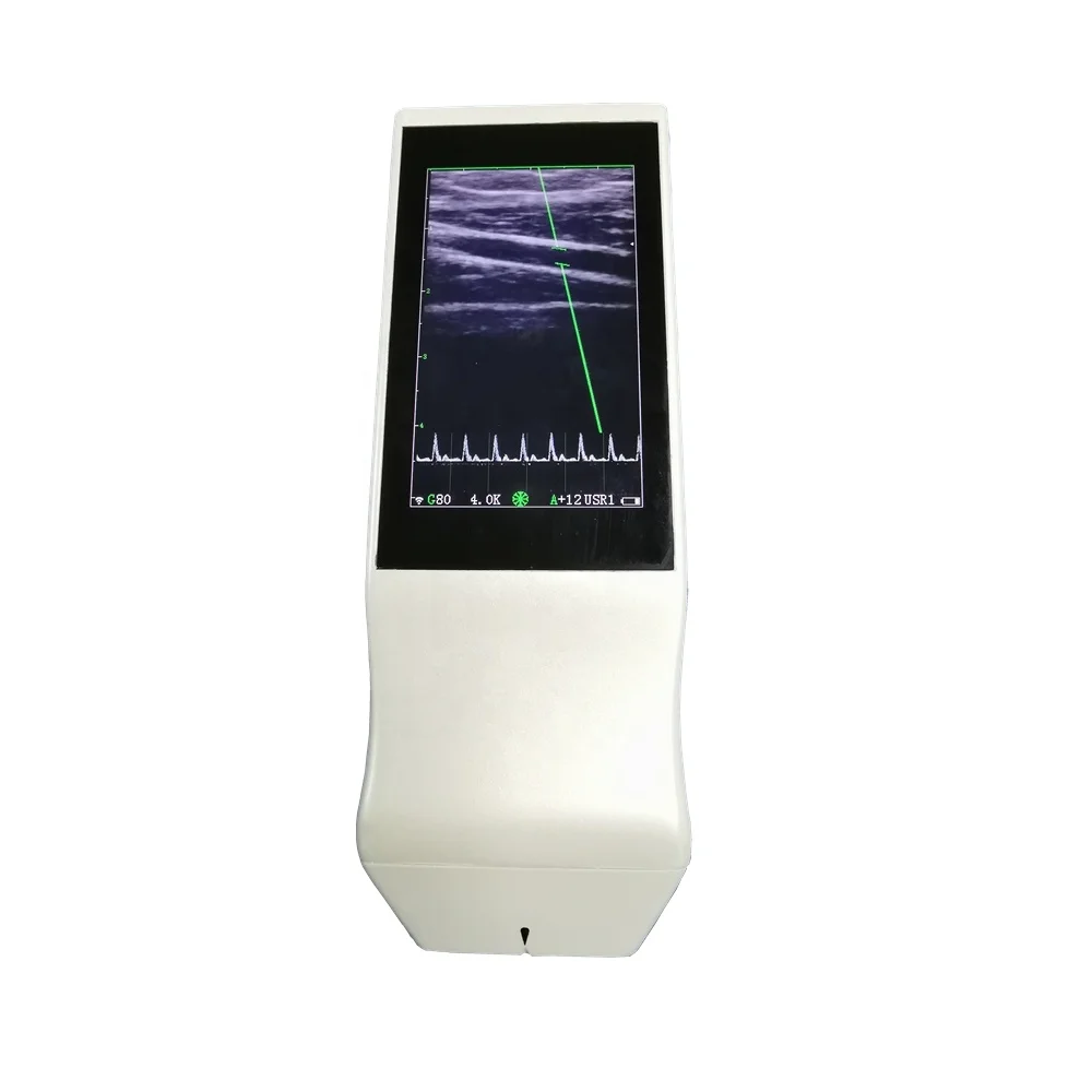 
Visual Puncture Guidance Wireless Color Doppler Portable Ultrasound Probe Scanner With 3 Inch Touch Screen 