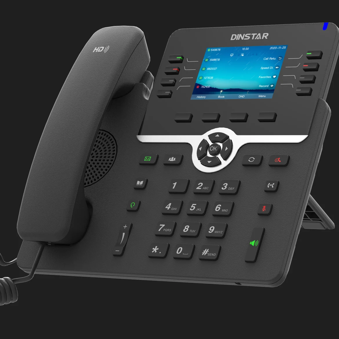 Dinstar VoIP Phone Superior HD Audio, Better Communication IP Phone