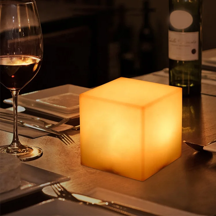 LED Cube Lights with Remote Control,Mood Lamp,USB Beside Desk Lamp