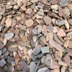 Natural Cobble Slices Pebble Stone Slices Wholesale