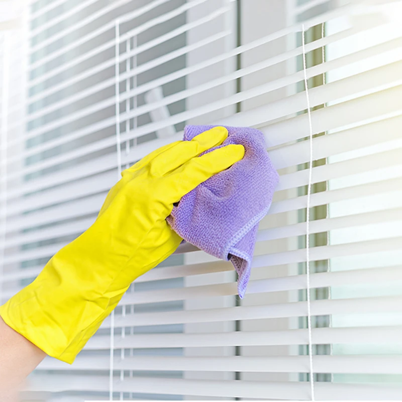 WaterProof Aniti Slip Good Grip Sprayed Flock Fish Scale Cleaning Gloves Latex Gloves Household Gloves