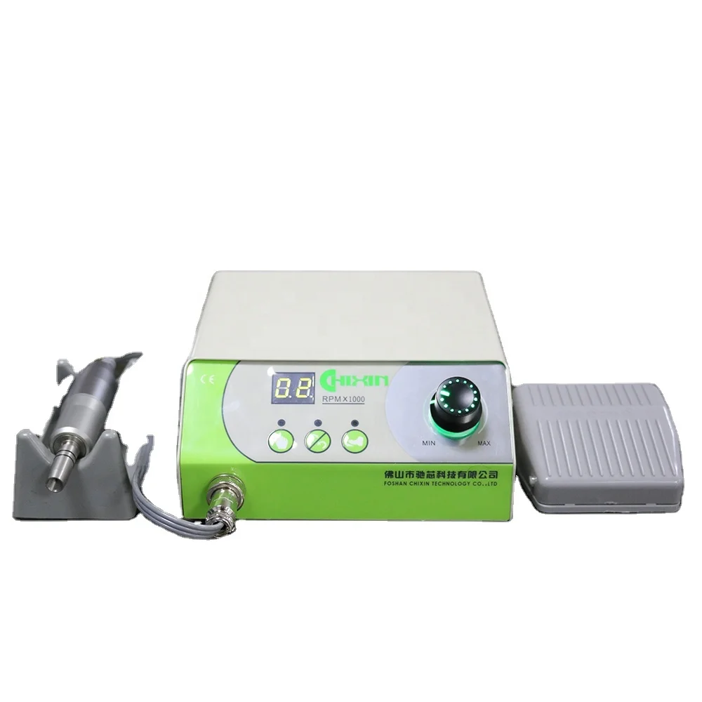 50,000 RPM Non-Carbon Brushless Unit with lab handpiece dental micro motor