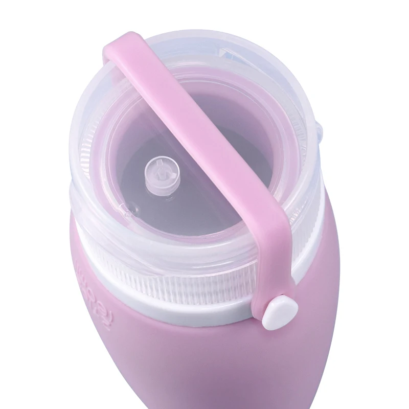 60ml 2oz Leak Proof Toiletry Travel Container Refillable Silicone Shampoo Dispenser Bottle TSA Approval Silicone Travel Bottles