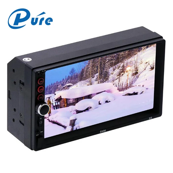 2020 New Design 2-Din car multimedia player touch screen full HD 1080P car MP5 car dvd player