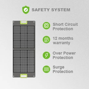 Multifunctional High Convert Rate Ultra-thin Waterproof Folding 100W Quick Charge Solar Panel Charger for RV Power Station